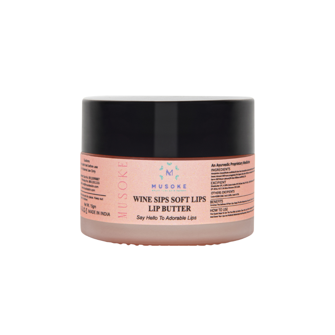 Wine Sips Soft Lips Lip Butter (15gm)